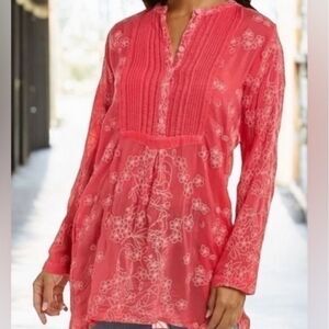 Johnny Was BIRDIE MARISOL TUNIC M